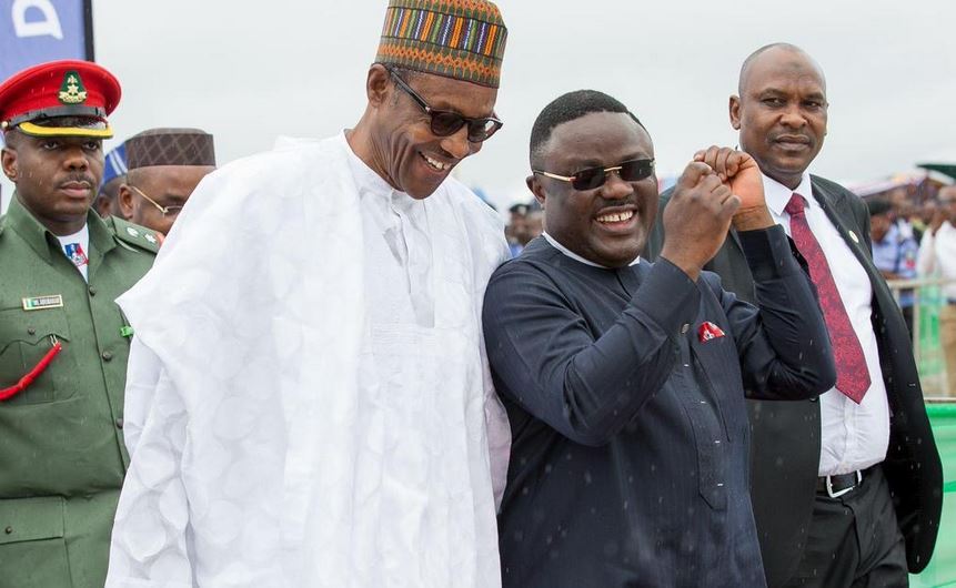 Rice revolution: Buhari honours Ayade, commends his contributions to rice farming